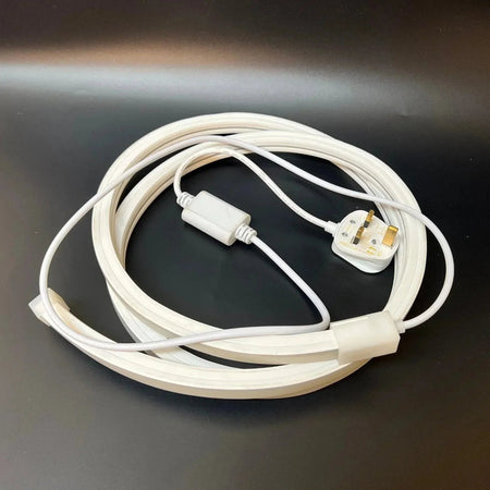 Orange LED Neon Flex 220V 240V Top Bend 20cm Cut IP65 with UK Plug — view 11 — House of LEDs UK