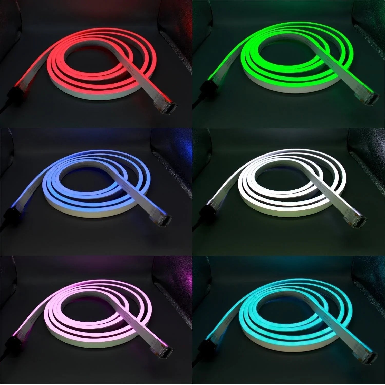 Outdoor RGB Flexible Lights for Patio & Driveway 48V IP68 30m — view 11 — House of LEDs UK