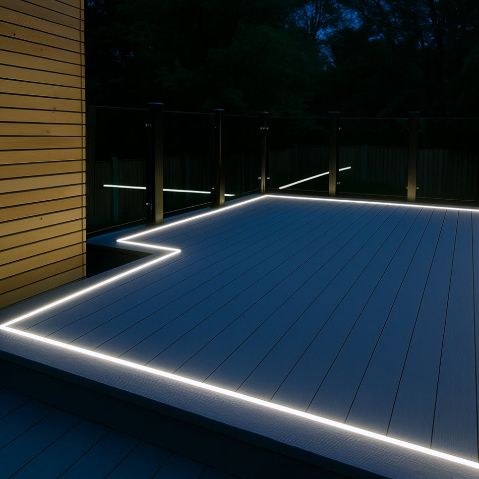 outdoor decking led garden lights
