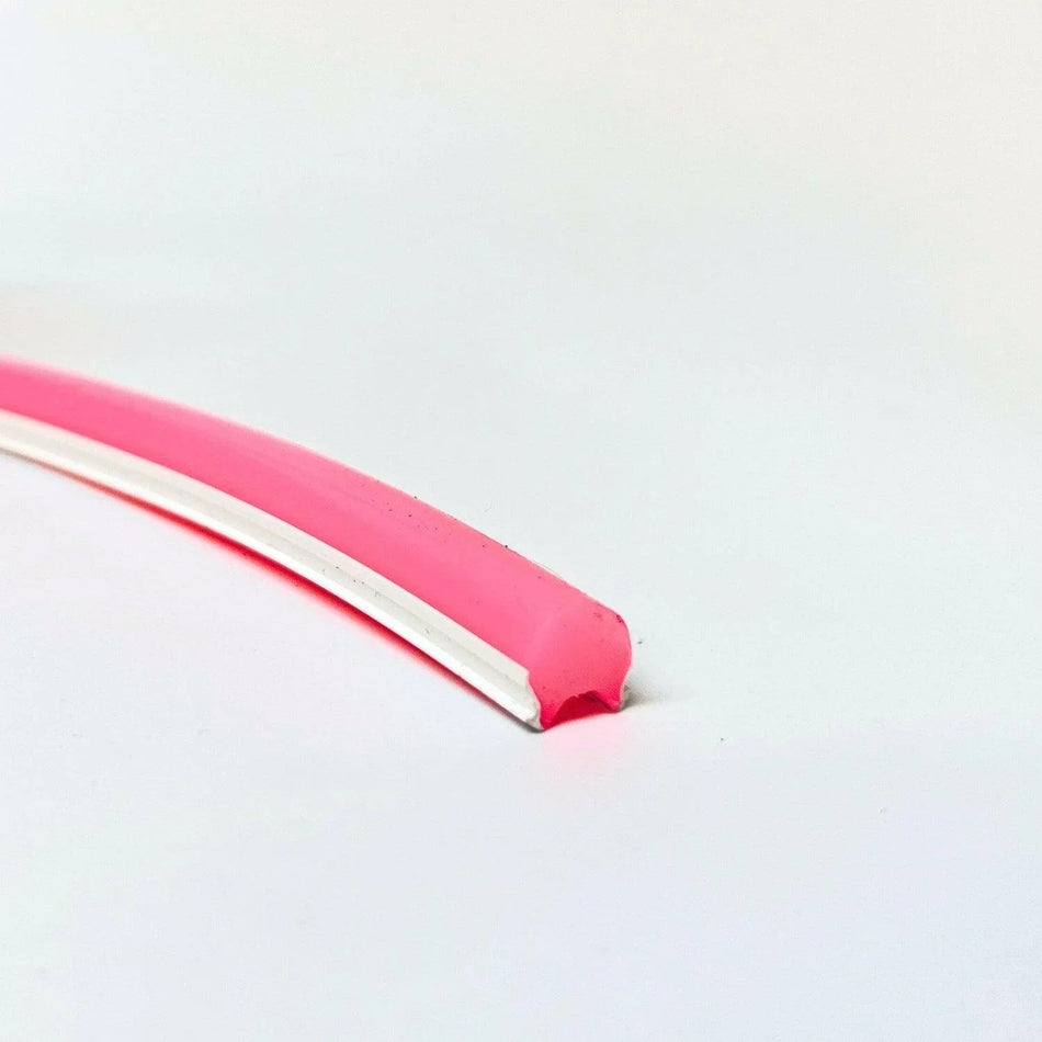 Pink Silicone Neon Flex Tube Diffuser Body for LED Strip Lights Neon Signs 8mm — House of LEDs UK