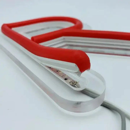 Red Silicone Neon Flex Tube Diffuser Body for LED Strip Lights Neon Signs 8mm — view 4 — House of LEDs UK
