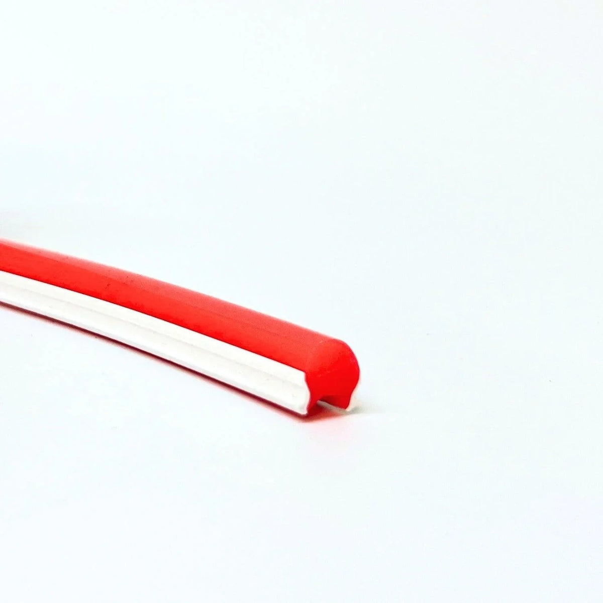 Red Silicone Neon Flex Tube Diffuser Body for LED Strip Lights Neon Signs 8mm — view 2 — House of LEDs UK