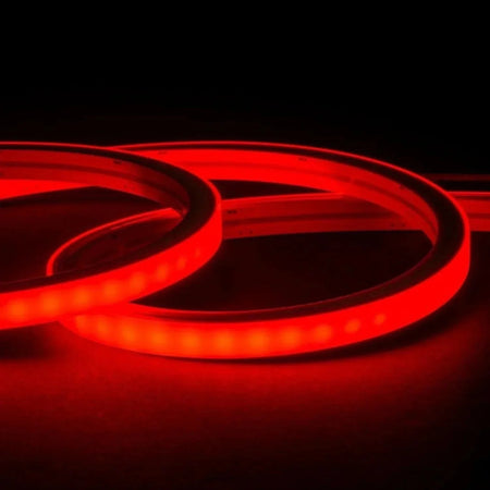 Red LED Neon Flex 220V 240V Top Bend 20cm Cutting IP65 with UK Plug — view 3 — House of LEDs UK