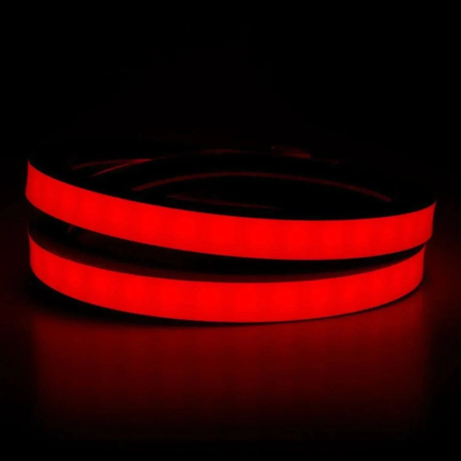 Red LED Neon Flex 220V 240V Top Bend 20cm Cutting IP65 with UK Plug — House of LEDs UK