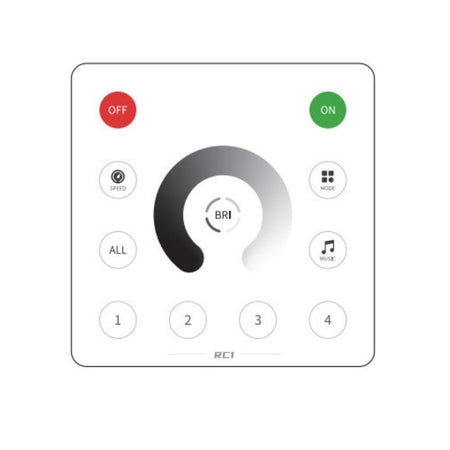 Remote for SP636E DC5 - 24V Addressable LED Strip Controller - House of LEDS