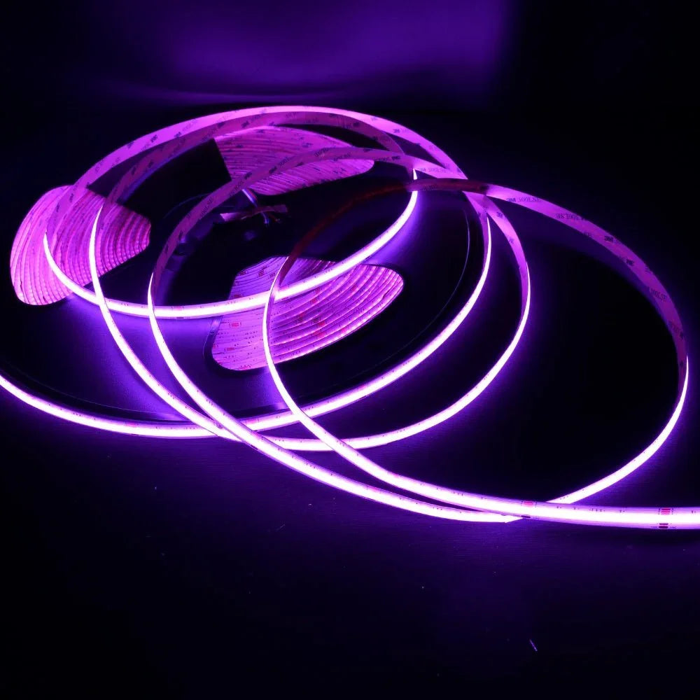 RGB CCT COB LED Strip 24V IP20 non-Waterproof 840 LEDs/m 12mm Wide — view 8 — House of LEDs UK