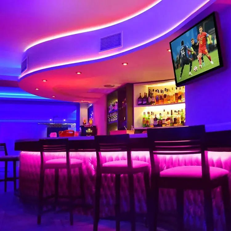 RGB CCT COB LED Strip 24V IP20 non - Waterproof 840 LEDs/m 12mm Wide - House of LEDS