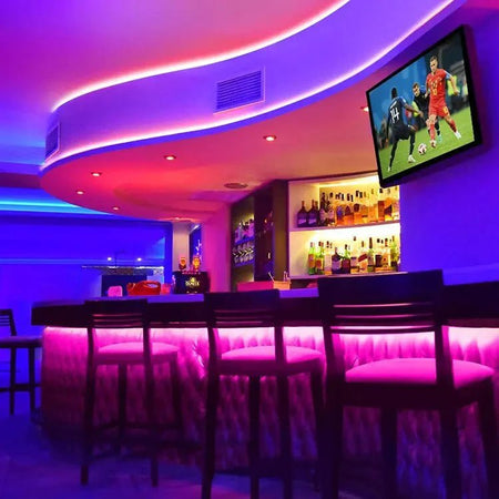 RGB CCT COB LED Strip 24V IP20 non - Waterproof 840 LEDs/m 12mm Wide - House of LEDS