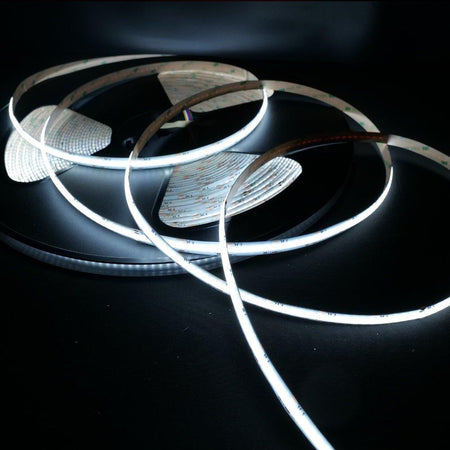 RGB CCT COB LED Strip 24V IP20 non - Waterproof 840 LEDs/m 12mm Wide - House of LEDS