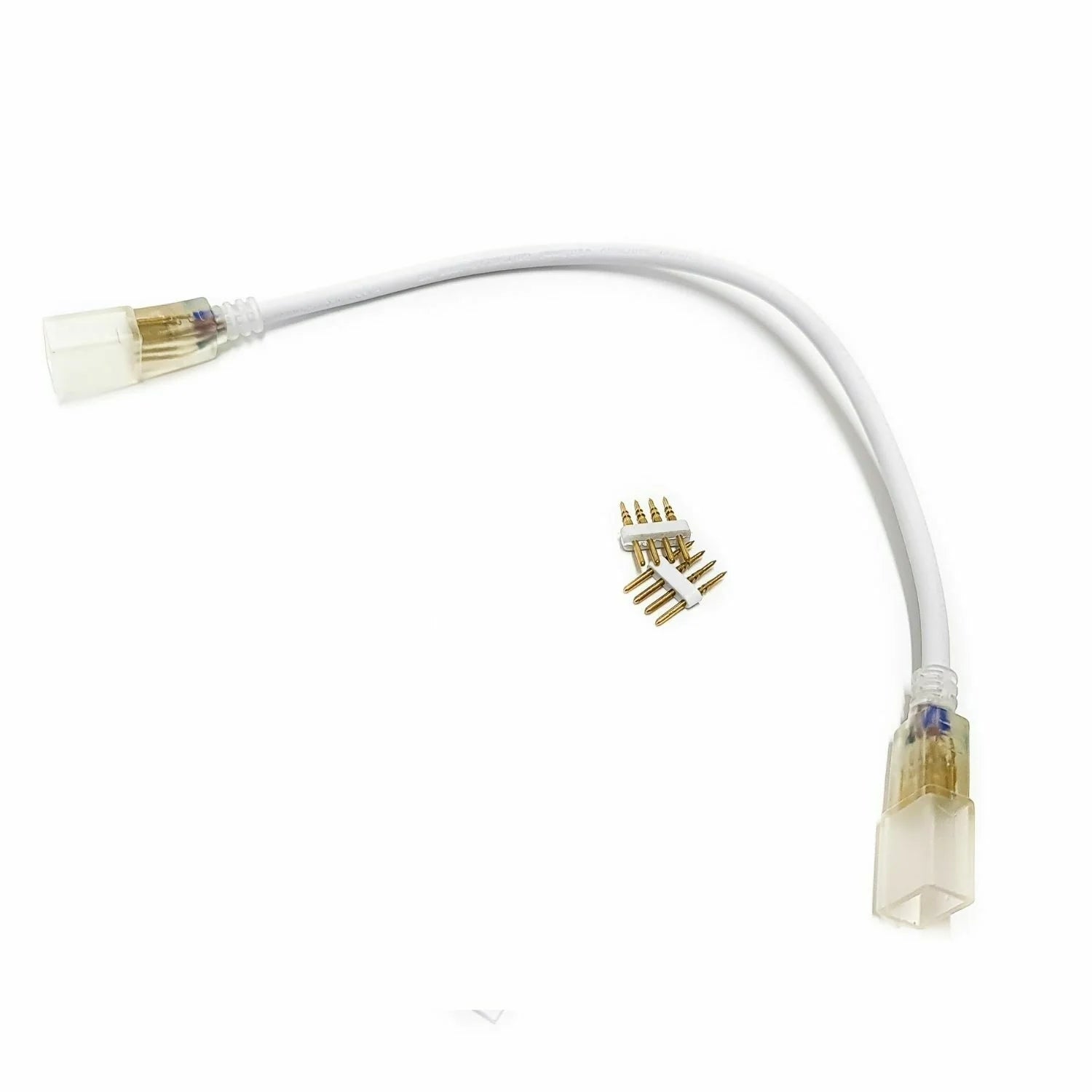 RGB LED Strip 120 LED/s 220V 240V Wire LED Strip Connector - House of LEDS