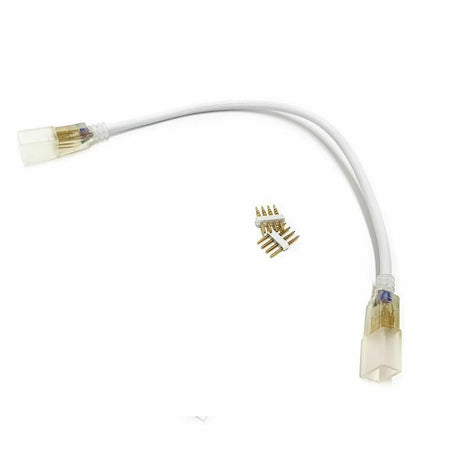 RGB LED Strip 120 LED/s 220V 240V Wire LED Strip Connector — House of LEDs UK