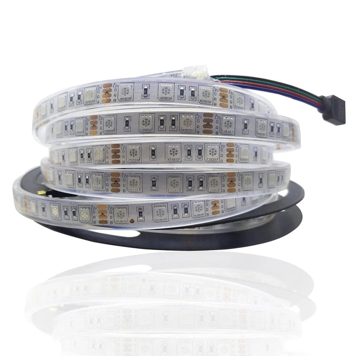 RGB LED Strip 12V 5050 IP67 Waterproof 60LED/m 5 Metre — view 13 — House of LEDs UK