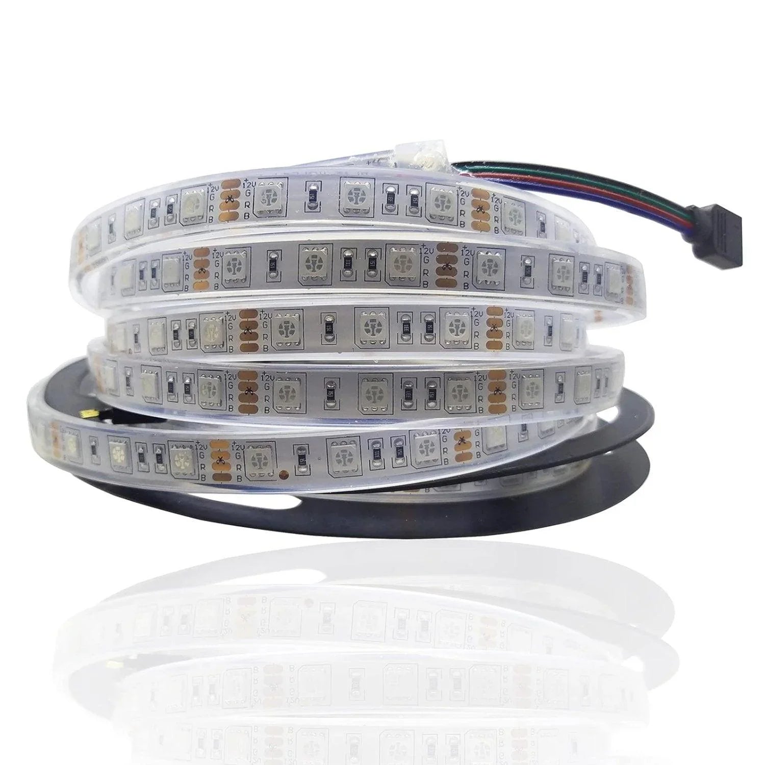 RGB LED Strip 12V 5050 IP67 Waterproof 60LED/m 5 Metre — view 13 — House of LEDs UK