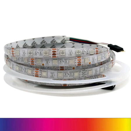 RGB LED Strip 12V 5050 IP68 Waterproof 60LED/m 5 Metre — view 8 — House of LEDs UK