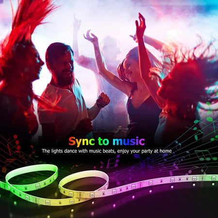 RGB LED Strip 12V IP20 Non-Waterproof 300LEDs 10 Metre WiFi Wireless Control Kit — view 3 — House of LEDs UK