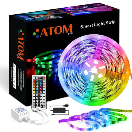 RGB LED Strip 12V IP65 Waterproof 60LED/m 5 metre Kit — view 2 — House of LEDs UK