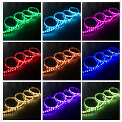 RGB LED Strip 12V IP65 Waterproof 60LED/m 5 metre Kit - House of LEDS