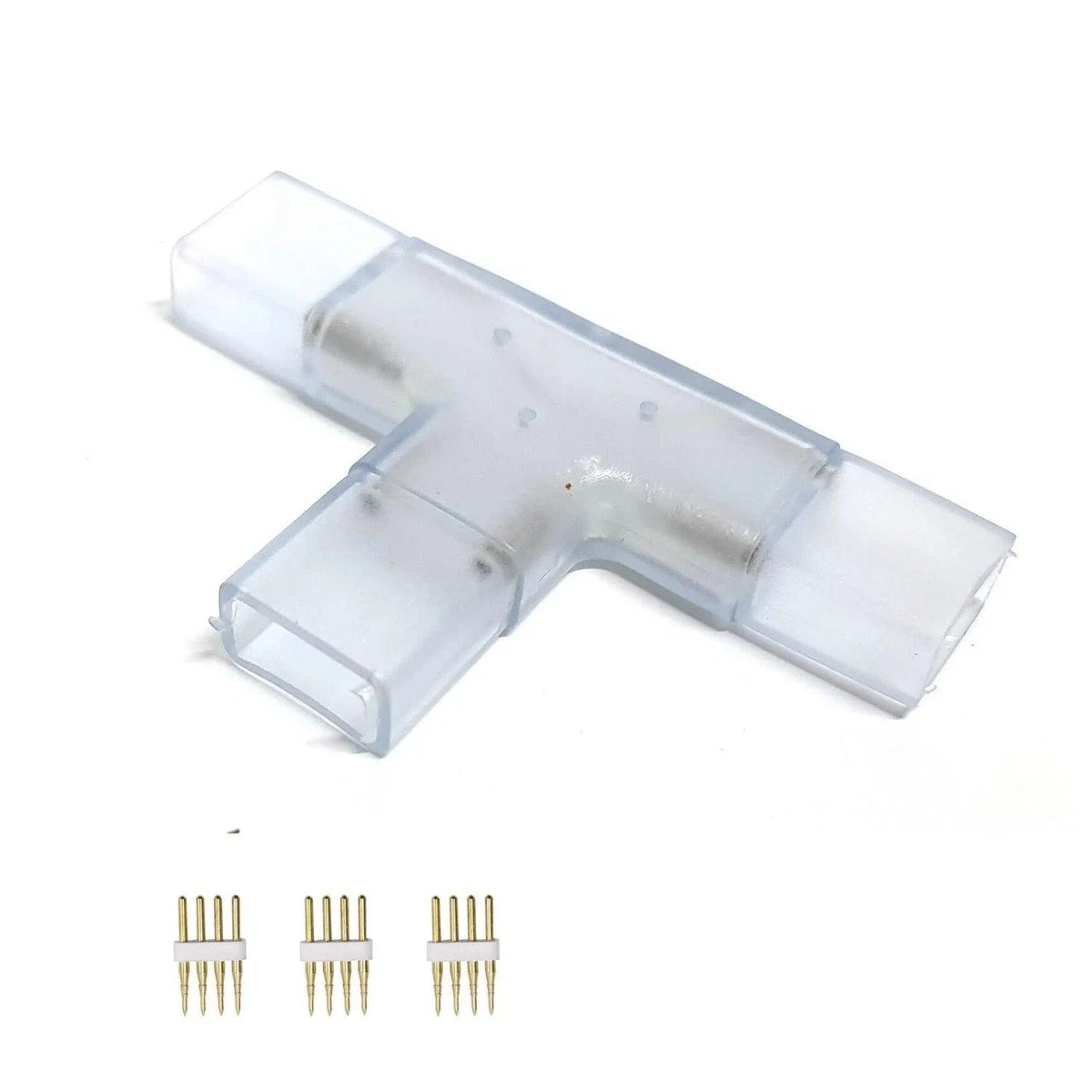 RGB LED Strip 220V 240V 60LEDs/m Accessories T, L, Straight Connector — view 7 — House of LEDs UK