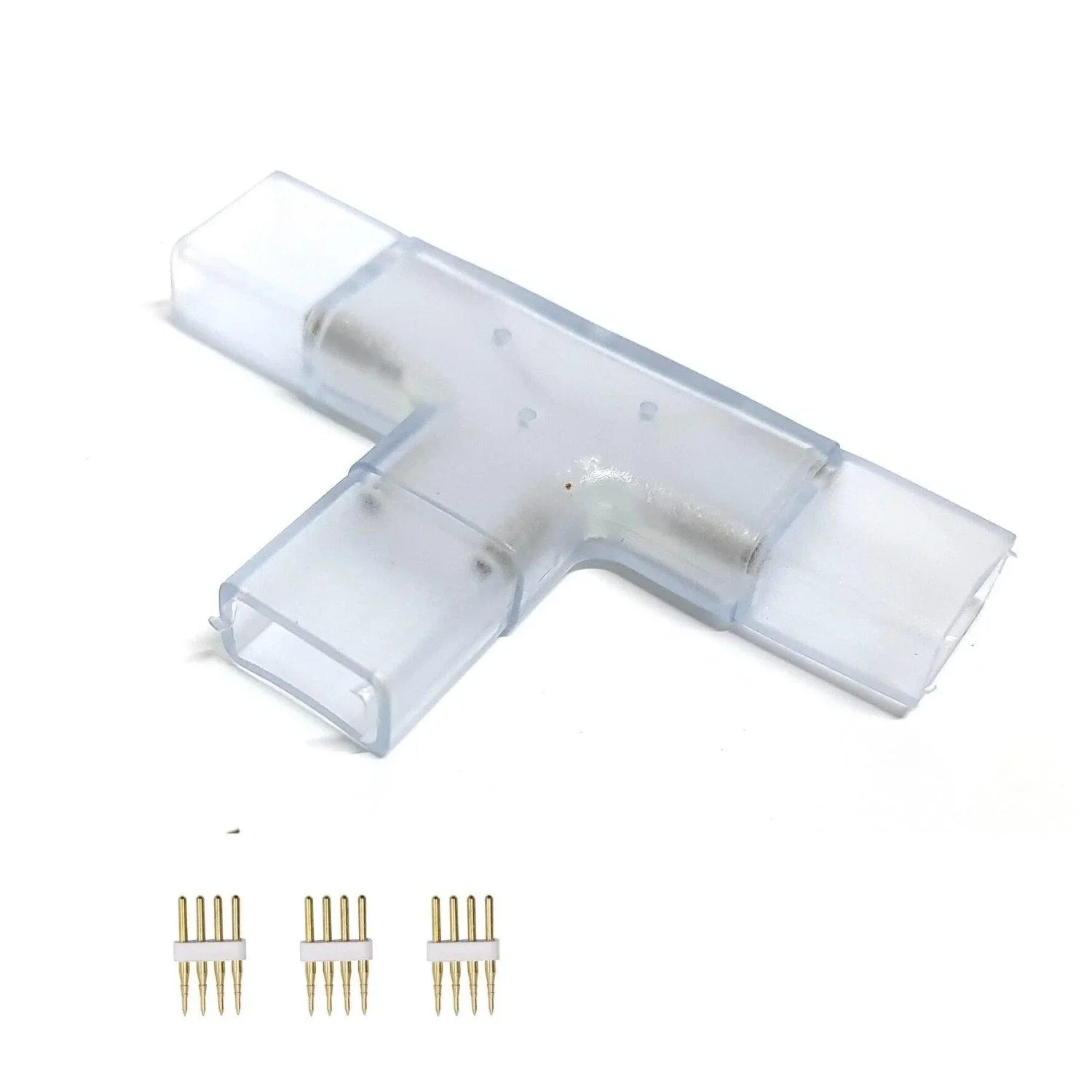 RGB LED Strip 220V 240V 60LEDs/m Accessories T, L, Straight Connector — view 7 — House of LEDs UK