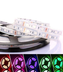 RGB LED Strip 5050 12V WiFi Control RGB LED Strip IP67 Waterproof 300LEDs 5m Full Kit Compatible with Alexa and Google Home - House of LEDS