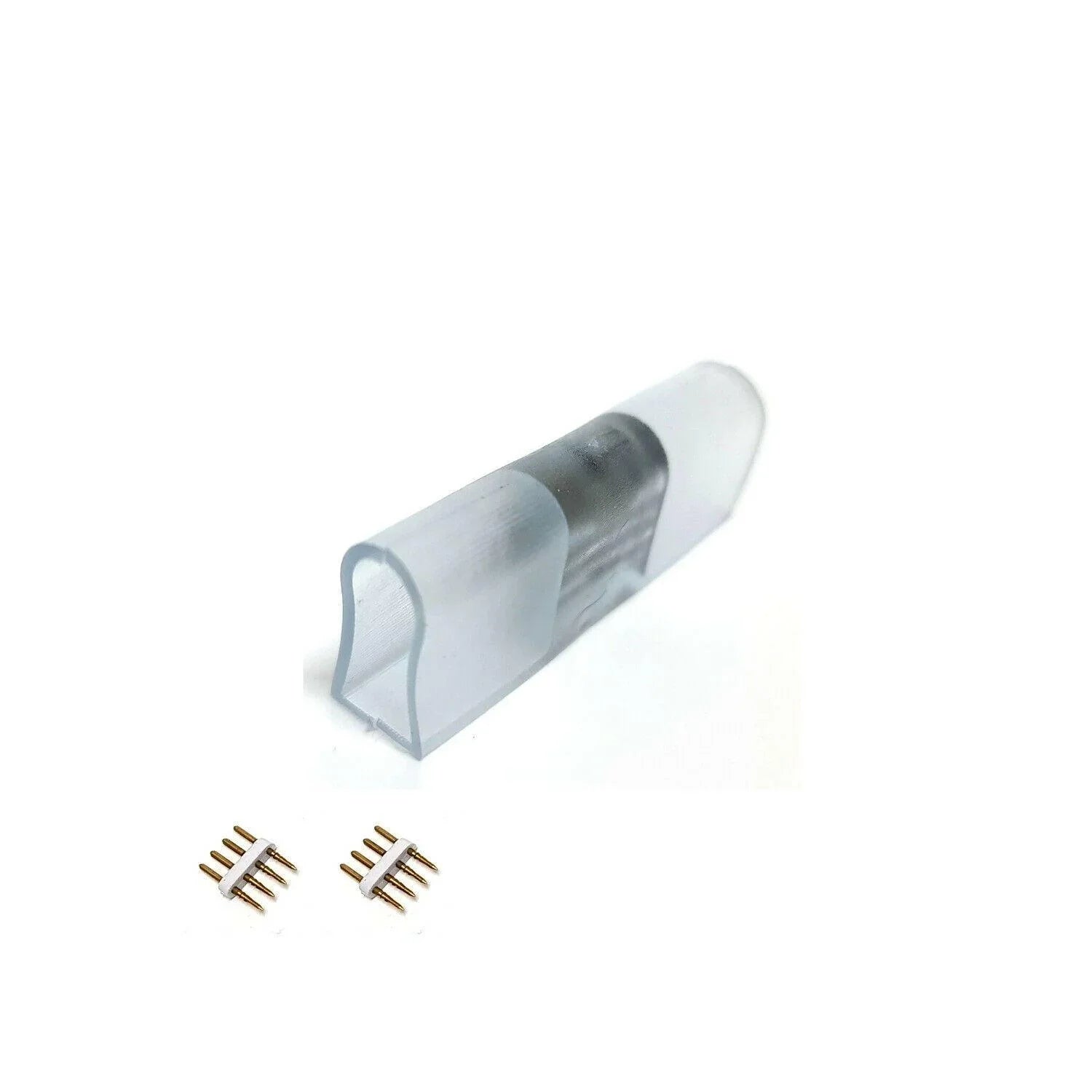 RGB LED Strip 60 LEDs/m 220V 240V Accessories 4pin T/ L/ Corner Straight Connector — view 5 — House of LEDs UK