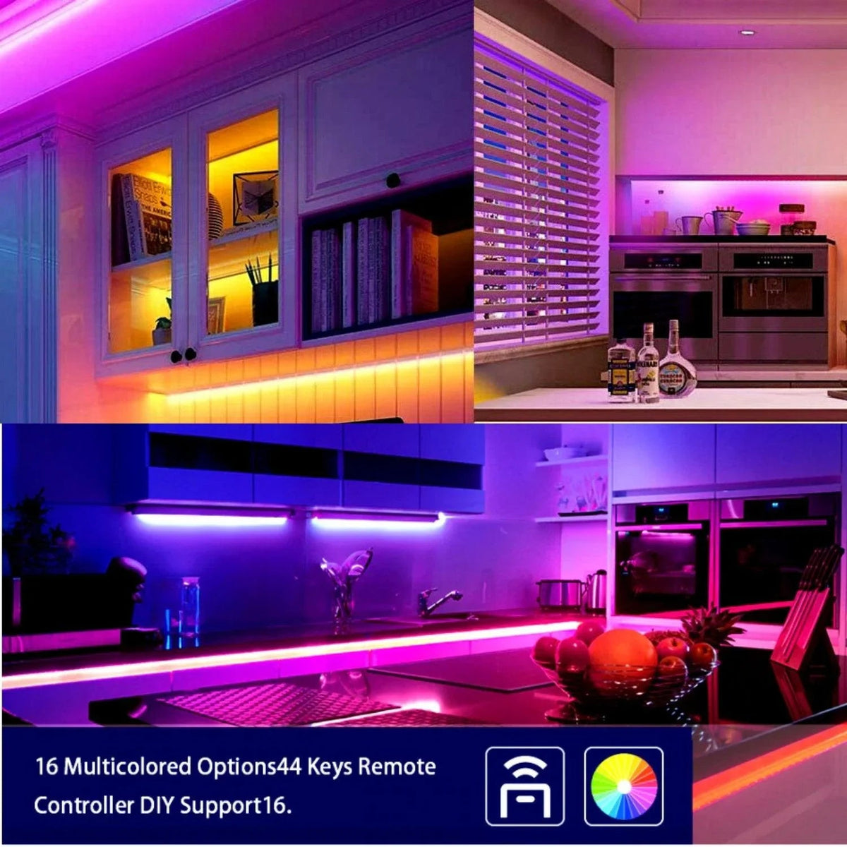 RGB LED Strip DC 12V 5050 IP65 Waterproof 60LED/m 5 Metre — view 4 — House of LEDs UK