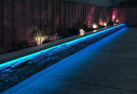 Blue LED Neon Flex 8x16mm 120LEDs/m AC 220 240V IP65 Waterproof with UK Plug — view 16 — House of LEDs UK