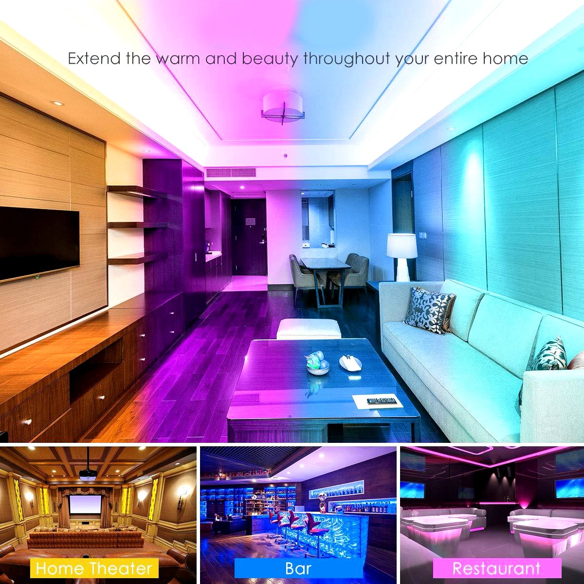 RGB LED Strip with WiFi Controller DC 24V 10m One Length 5050 IP65 Waterproof 60LED/m Full Kit - House of LEDS