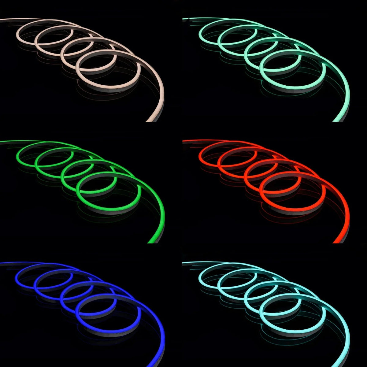 RGB Neon Flex 220V 240V 10x20mm IP65 WIFI App Control work with Alexa and Google - House of LEDS