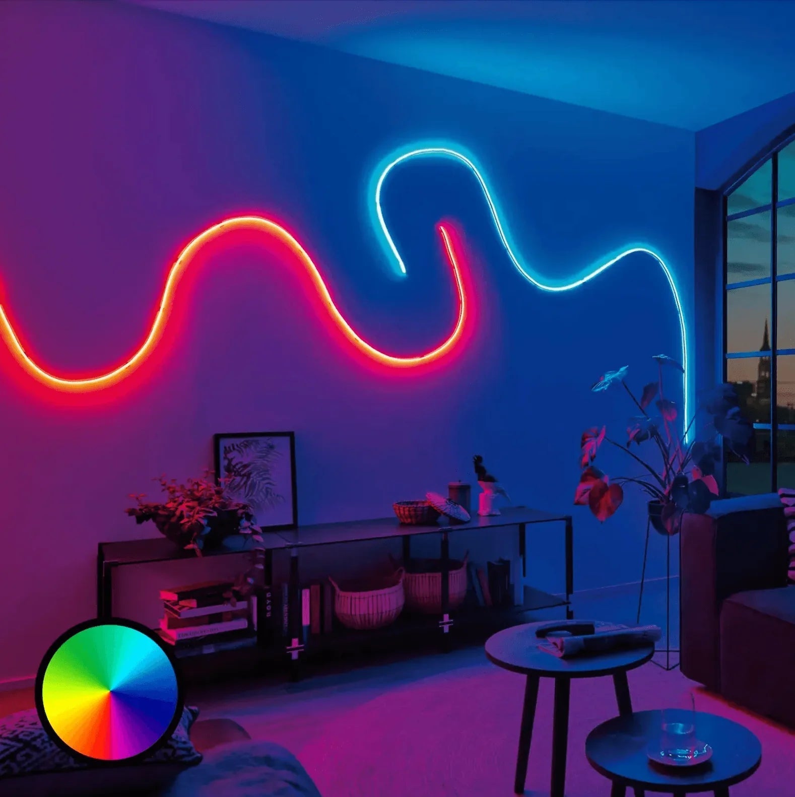 RGB Neon Flex 220V 240V 11x22mm IP65 Waterproof Dimmable Remote Kit - House of LEDS