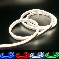 RGB Neon Flex Rope Light DC 24V 8x18mm IP65 Waterproof with Music Controller 10 Metre Kit - House of LEDS