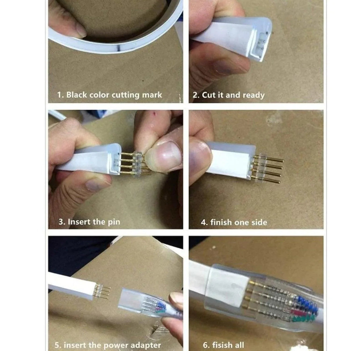 RGB Neon Flex 220V 240V 10x18mm IP67 Wireless WIFI App Control work with Google and Alexa - ATOM LED