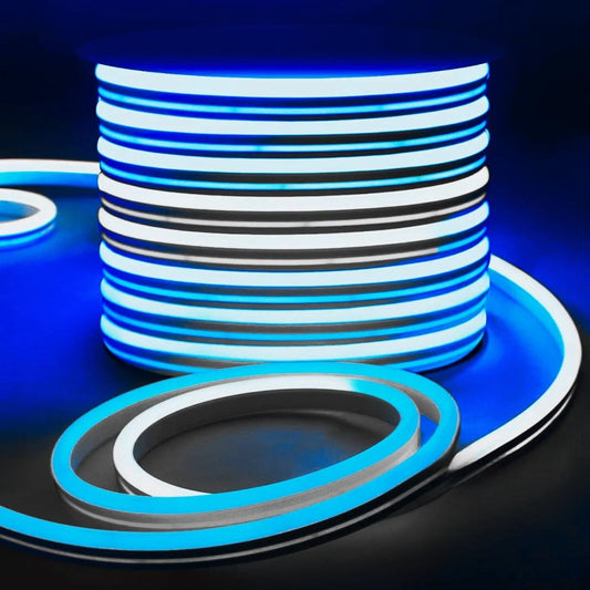 RGB LED Neon Flex 220V 240V 10x20mm Flat Shape IP67 Waterproof with Remote - ATOM LED