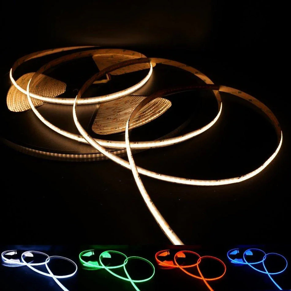RGBW (3000K) COB LED Strip 24V IP20 non-Waterproof 784 LEDs/m — House of LEDs UK