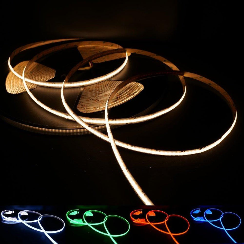 RGBW (3000K) COB LED Strip 24V IP20 non - Waterproof 784 LEDs/m - House of LEDS