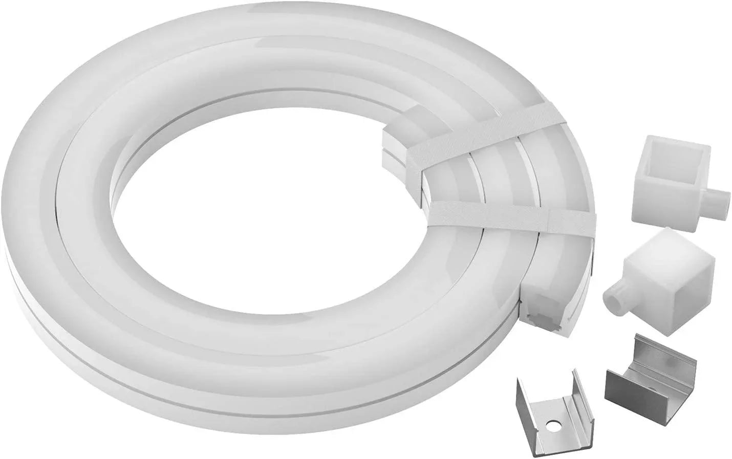 Silicone LED Neon Flex Diffuser Body for LED Strip 16x16mm — view 2 — House of LEDs UK