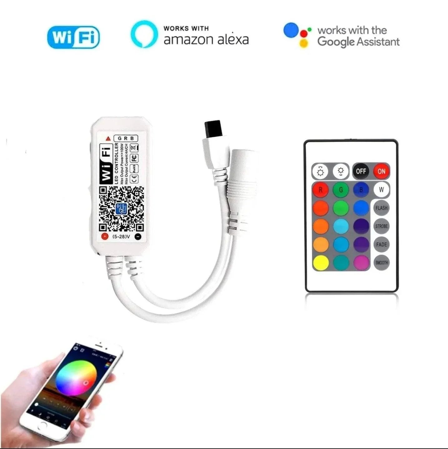 Smart WiFi IR Controller for RGB Led Strip L | House of LEDs