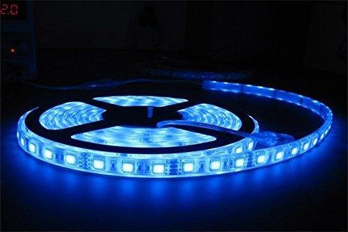 Blue LED Strip 12V 5050 IP65 Waterproof 60LED/m 5 metre — view 2 — House of LEDs UK