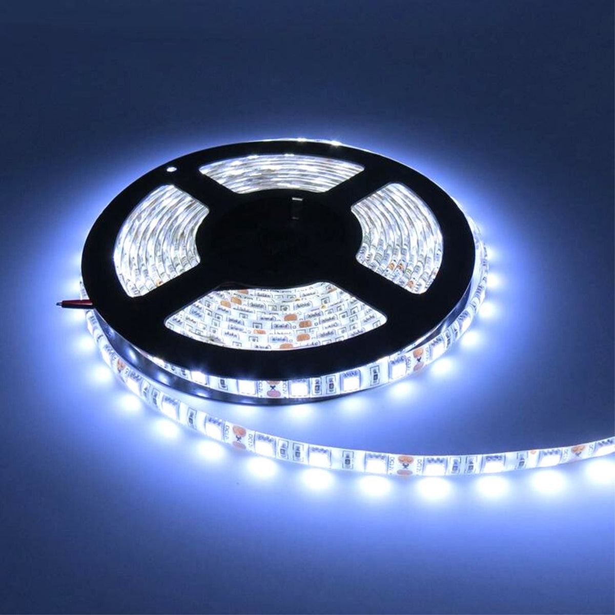 SMD5050 Cool White LED Strip 12V IP65 Waterproof 60LED/m 5 metre - House of LEDS