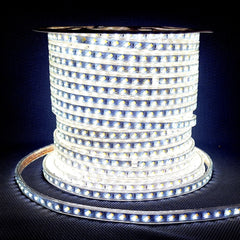 Tricolour LED Strip Light 220V 240V 5730 Warm White, Natural White, Cool White IP65 120LED/m Kit - House of LEDS