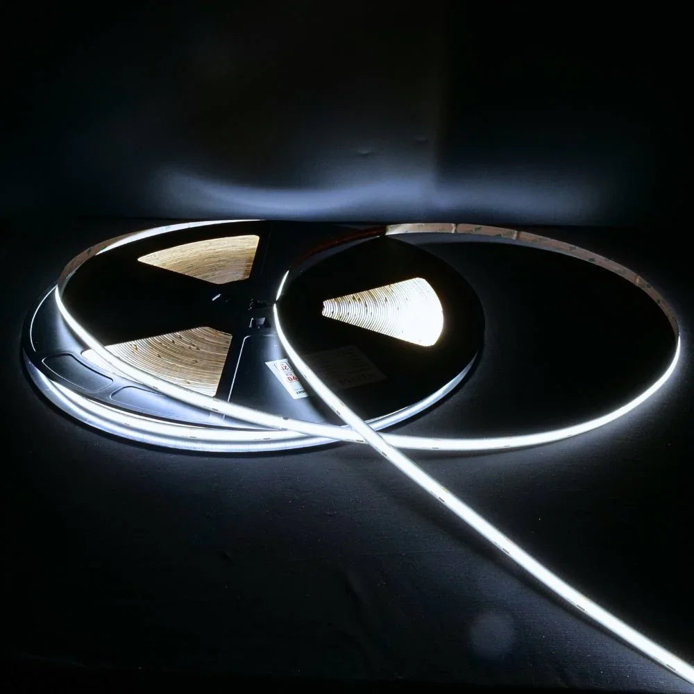 Extra Long Cool White 6000K COB LED Strip 48V 480LEDs/m IP20 — view 3 — House of LEDs UK