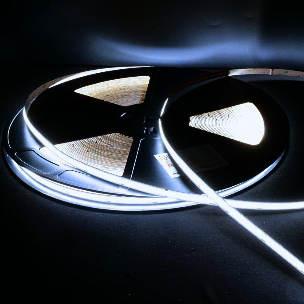 Extra Long Cool White 6000K COB LED Strip 48V 480LEDs/m IP20 — view 2 — House of LEDs UK
