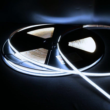 Extra Long Cool White 6000K COB LED Strip 48V 480LEDs/m IP20 — view 2 — House of LEDs UK