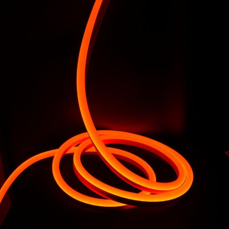 Ultra Long RGB Neon Flex 15x25mm 48V IP68 Waterproof 30 Metre - House of LEDS