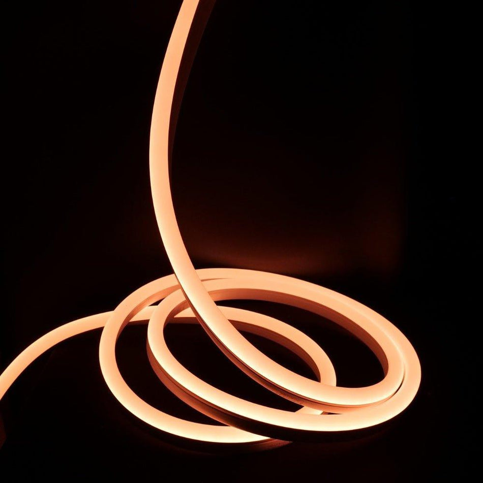Ultra Long RGB Neon Flex 15x25mm 48V IP68 Waterproof 30 Metre - House of LEDS