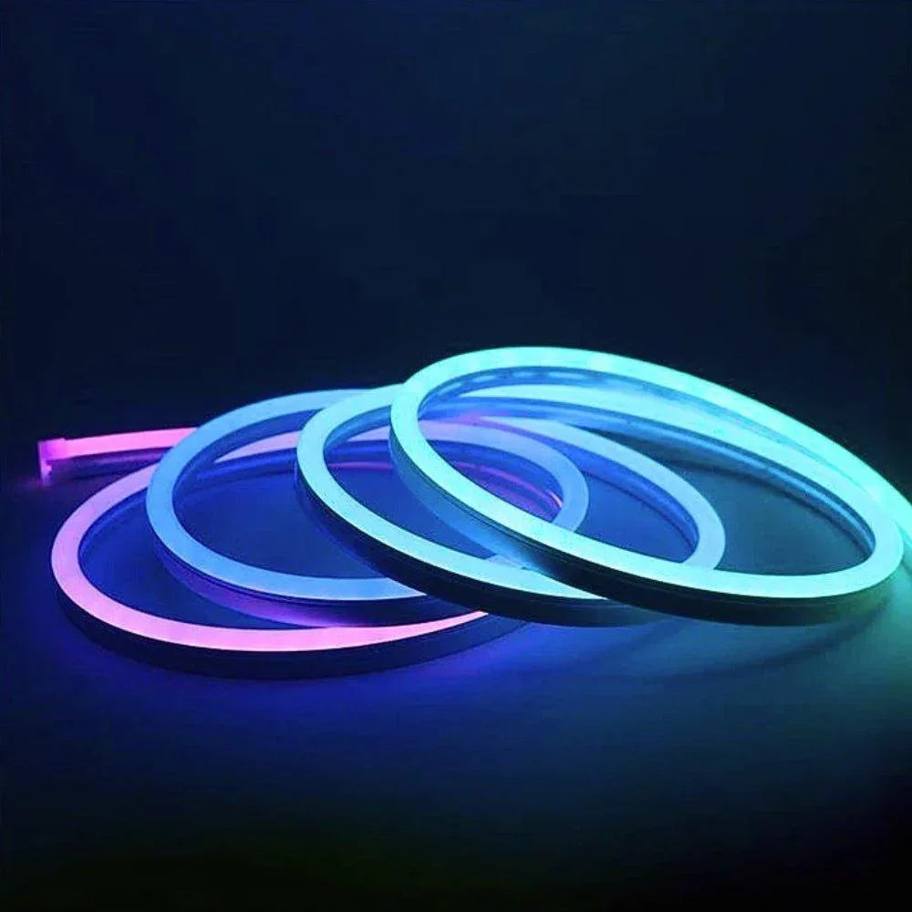 Extra Long RGB Neon Flex 48V 10x20mm IP67 Waterproof 30 Metre — view 11 — House of LEDs UK