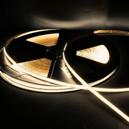 Extra Long Warm White 3000K COB LED Strip 48V 480LEDs/m IP20 — view 2 — House of LEDs UK