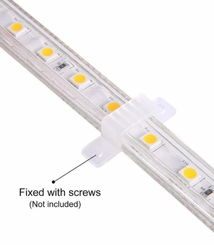 Warm White LED Strip Light 220V 240V 2835 IP65 Waterproof 120LED/m Full Kit — view 3 — House of LEDs UK