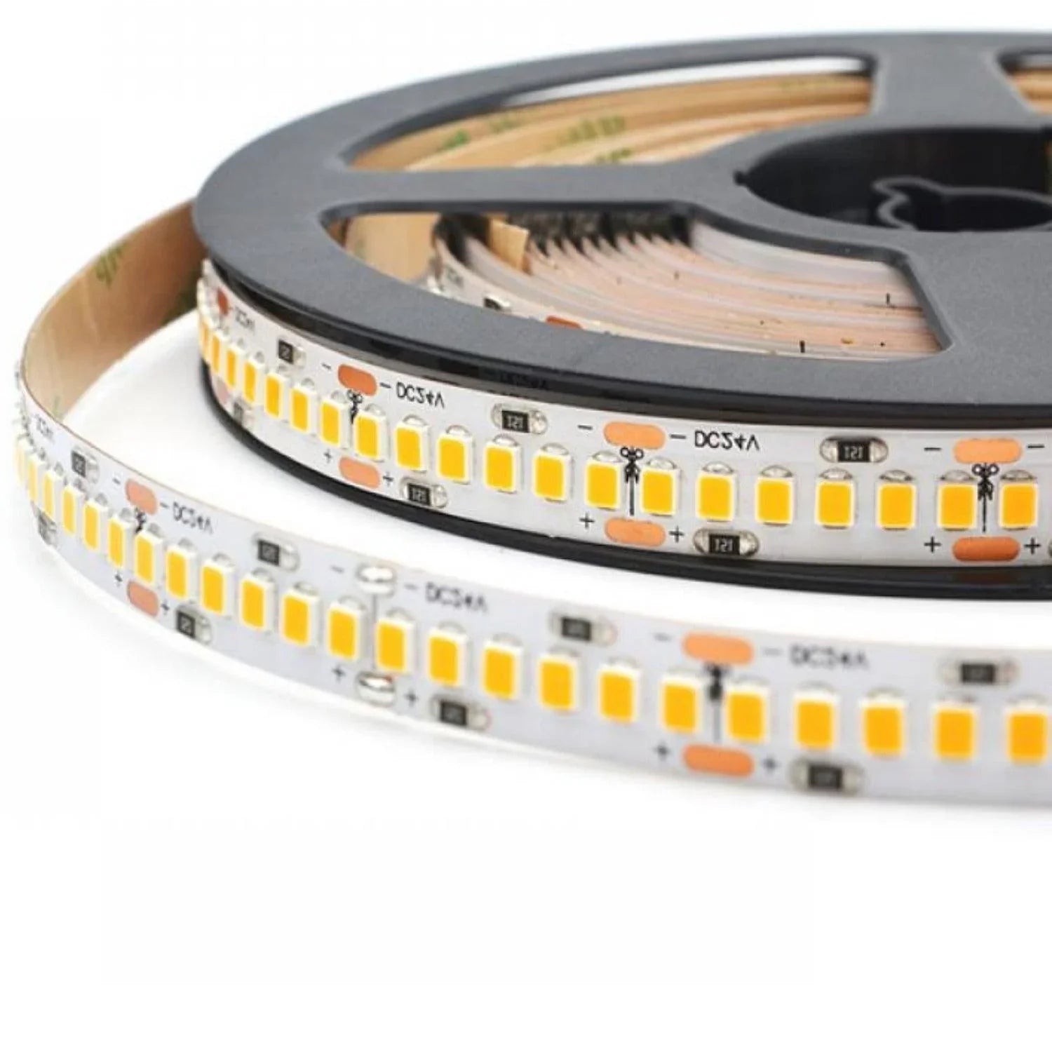 Warm White LED Strip Light 3000K 12V 240 LEDs/m 1200 LEDs IP20 Waterproof 5 Metre Strip — view 2 — House of LEDs UK