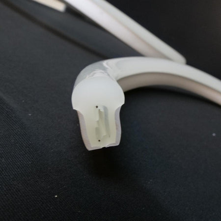 Warm White Neon Flex 14x25mm 220V 240V 120LEDs/m IP65 Waterproof with UK Plug - House of LEDS